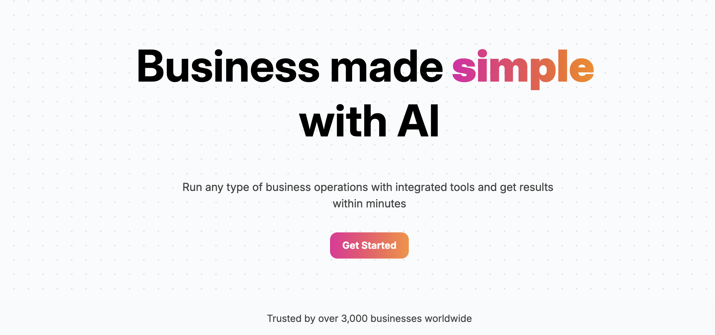 Simpo – AI-Powered Business Operating System for SMBs